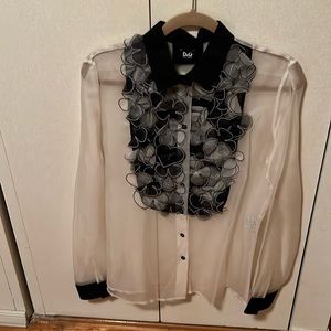 D&G silk blouse never worn size EUR 46